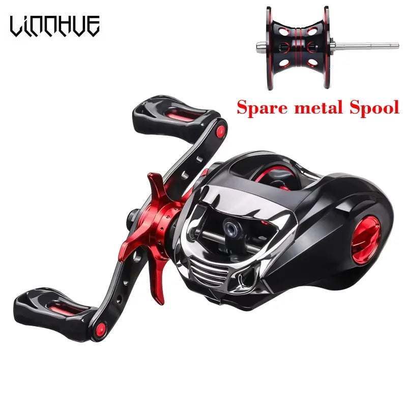 Linnhue Baitcasting Reel High Speed Spare Spool For Saltwater