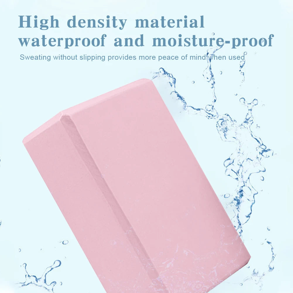 APWIKOGER EVA Yoga Block Waterproof High Density For Yoga