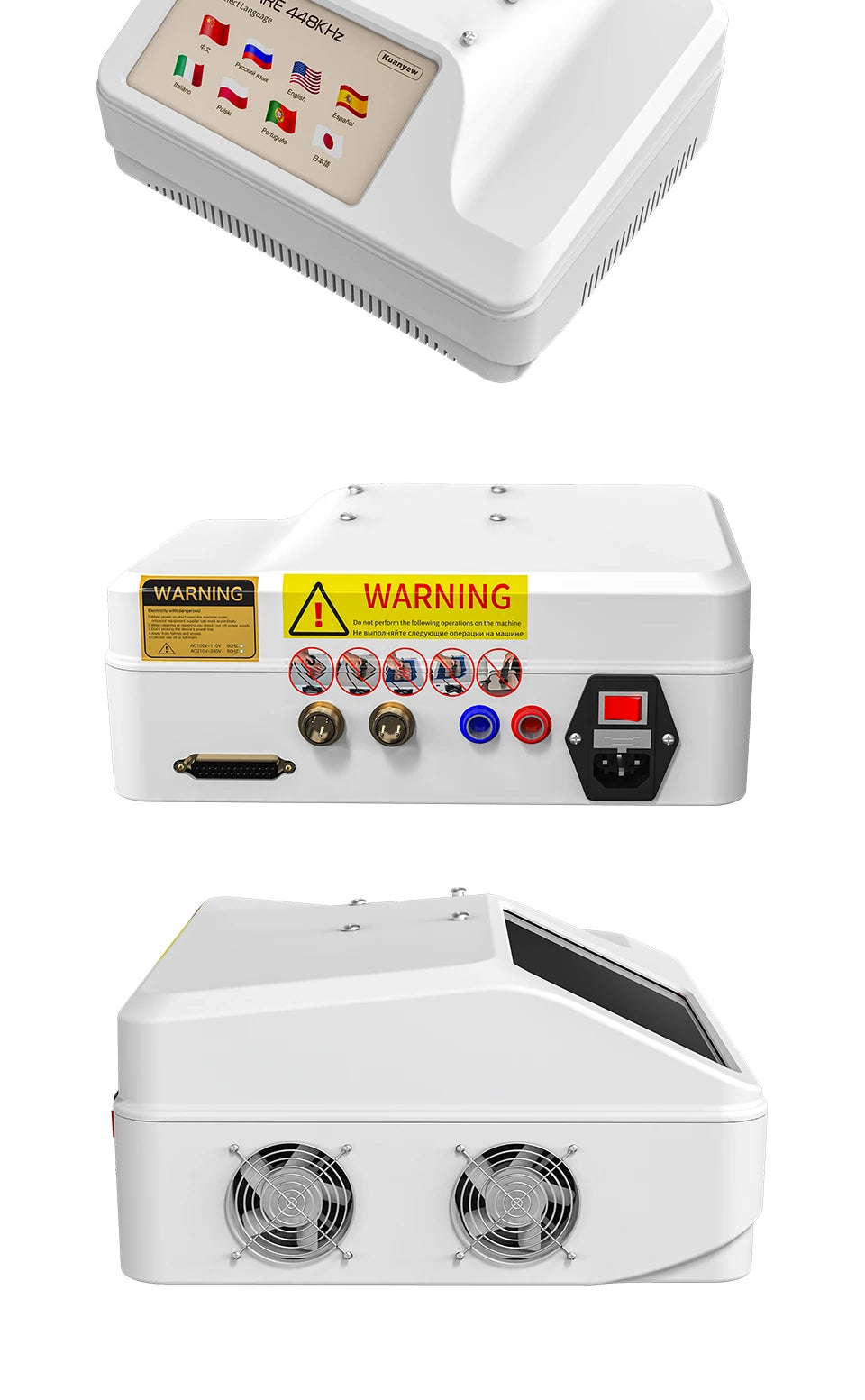 Kuanyew Tecar Therapy Device for Muscle Relief and Skin Firming
