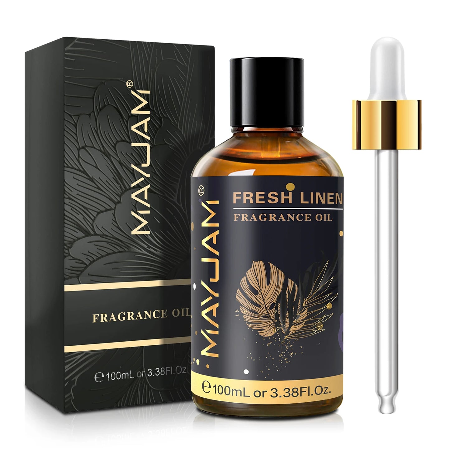 MAYJAM Fragrance Oil Coconut Vanilla White Musk Aromatherapy Diffuser