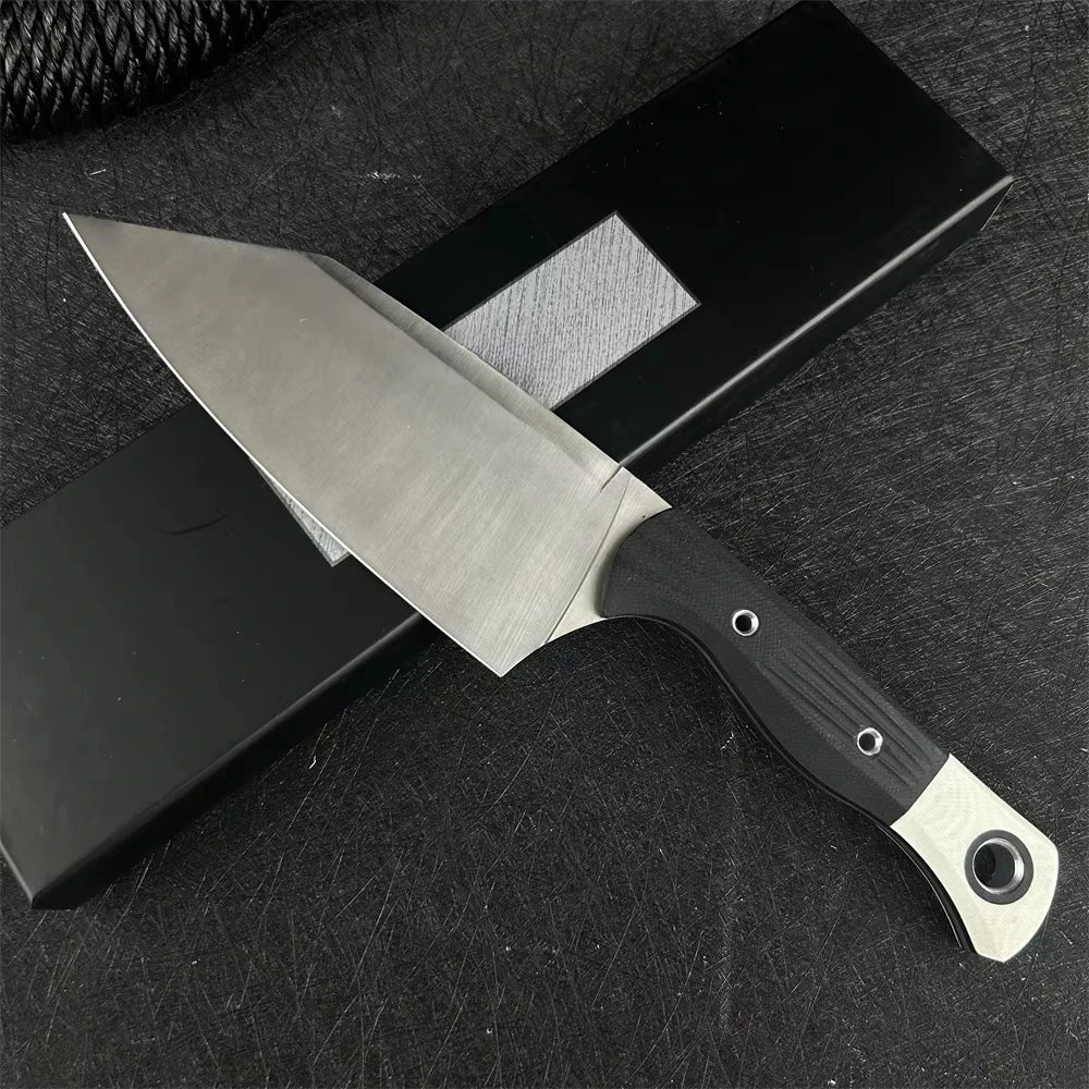 DIY Straight Utility Knife For Outdoor Survival And Woodworking