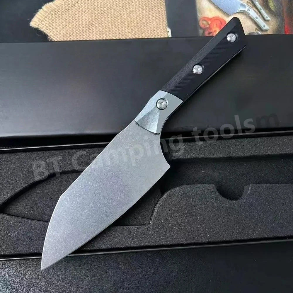 DIY D2 Steel Fixed Blade Outdoor Chef Knife For Survival