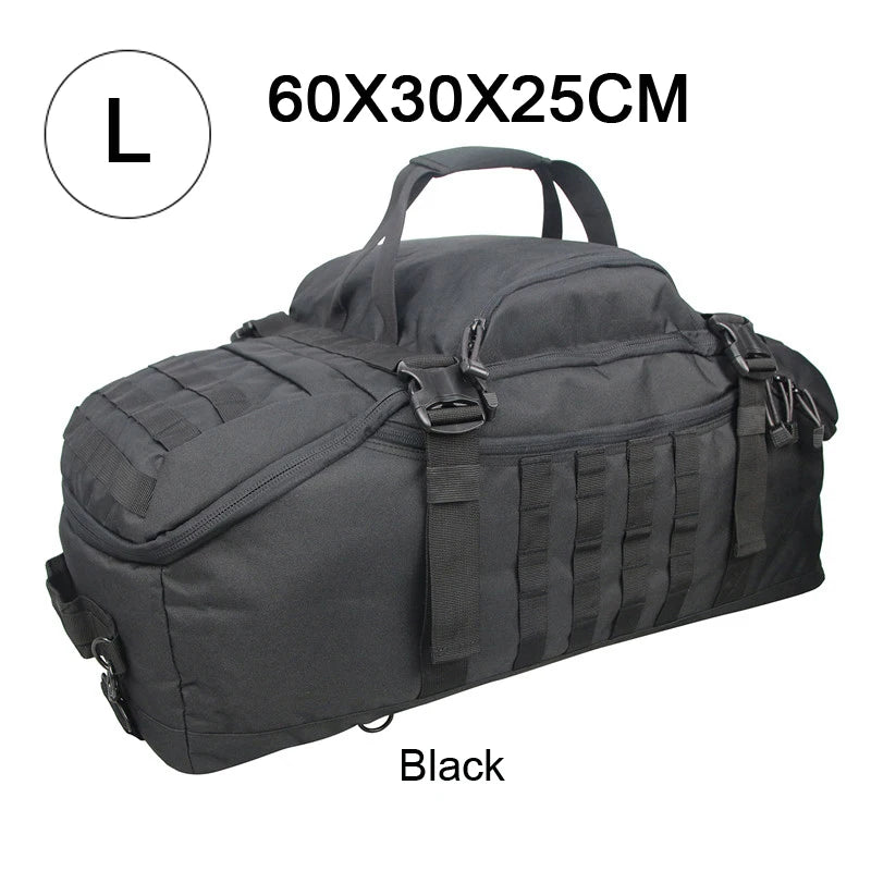 LQARMY Tactical Hiking Backpack for Camping Travel and Mountaineering
