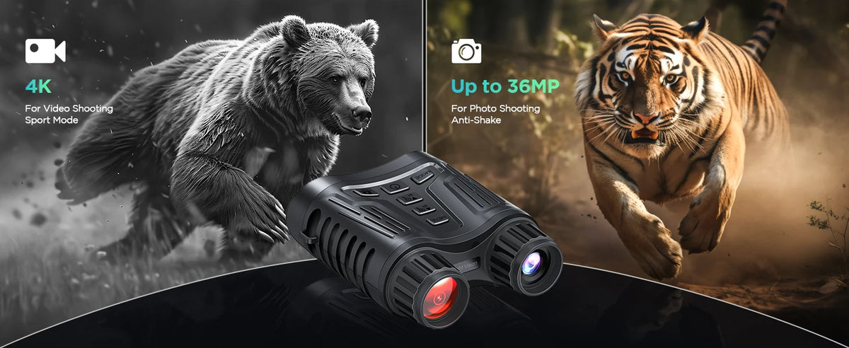 DIYIMIN Digital Night Vision Binoculars With Infrared Video Recording