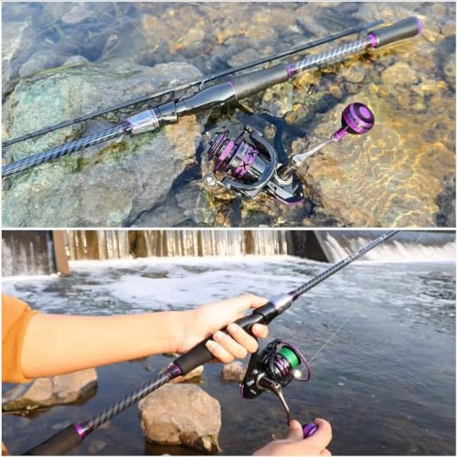 Spinning Fishing Rod And Reel Combo For Freshwater Angling