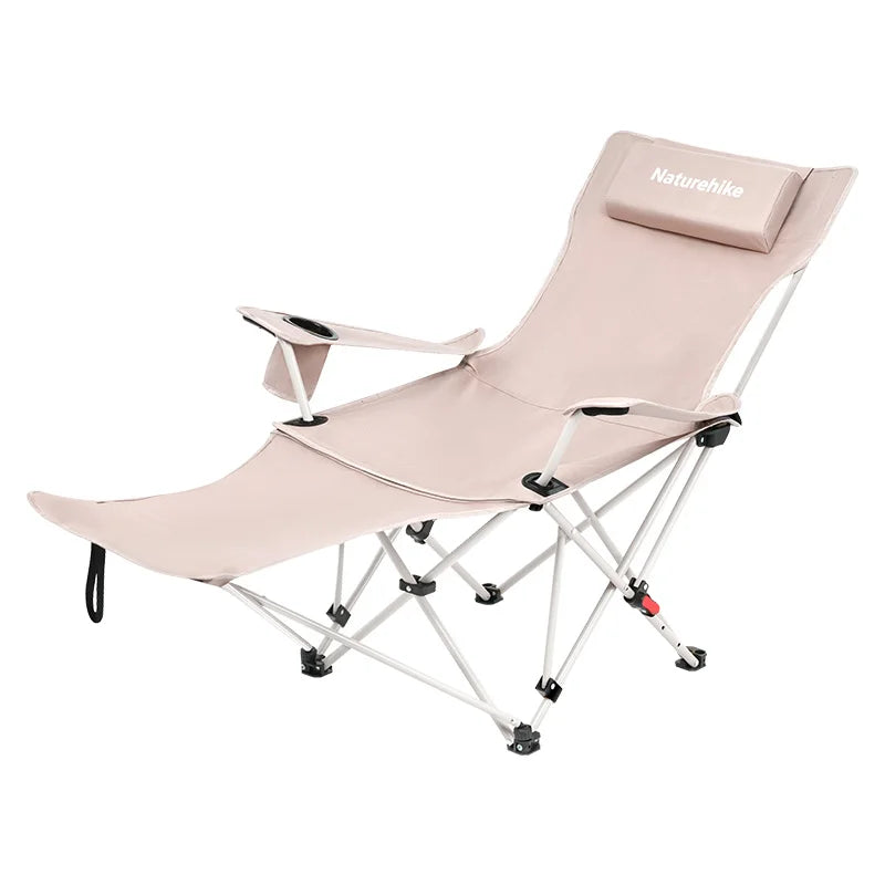 Naturehike Adjustable Folding Reclining Camping Chair With Footrest