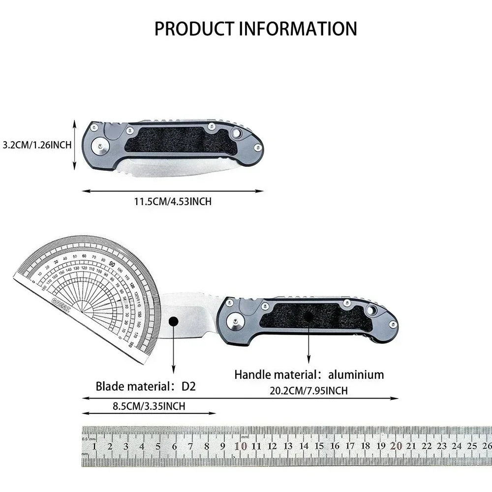 Edieu DIY Supplies LUDT Outdoor Folding Knife For Outdoors