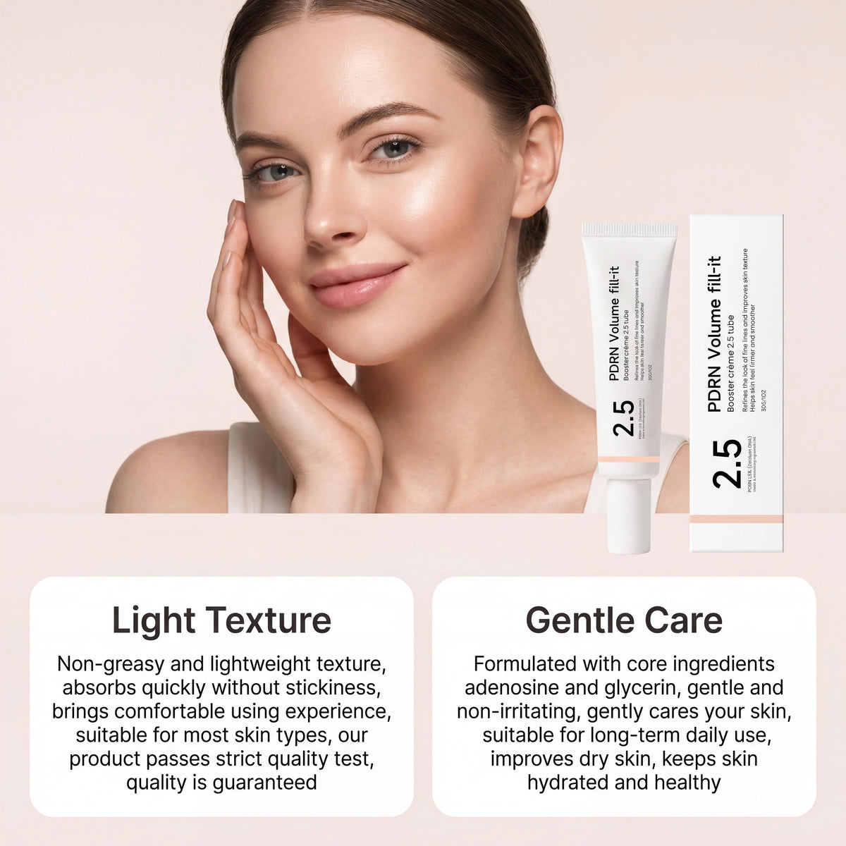 Pdrn Volume Anti Aging Facial Cream For Skin Barrier Repair