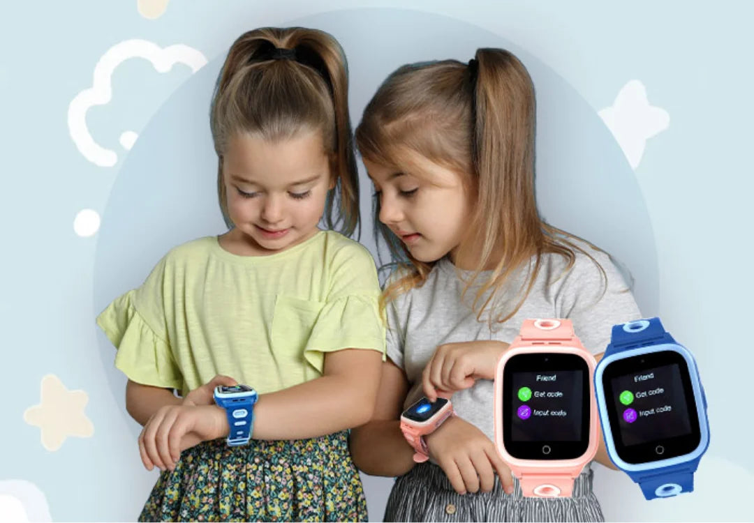 Kids 4G Smartwatch With GPS Video Calling And Voice Chat