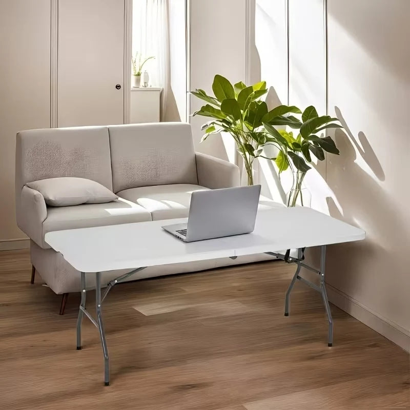 NOREMOCO Folding Portable Table With Carry Handle And Safety Lock