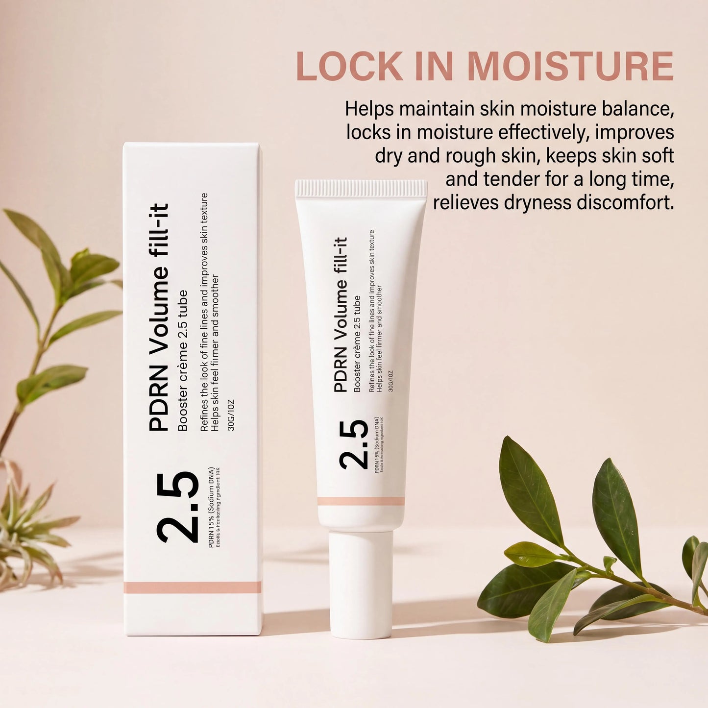 Pdrn Volume Anti Aging Facial Cream For Skin Barrier Repair