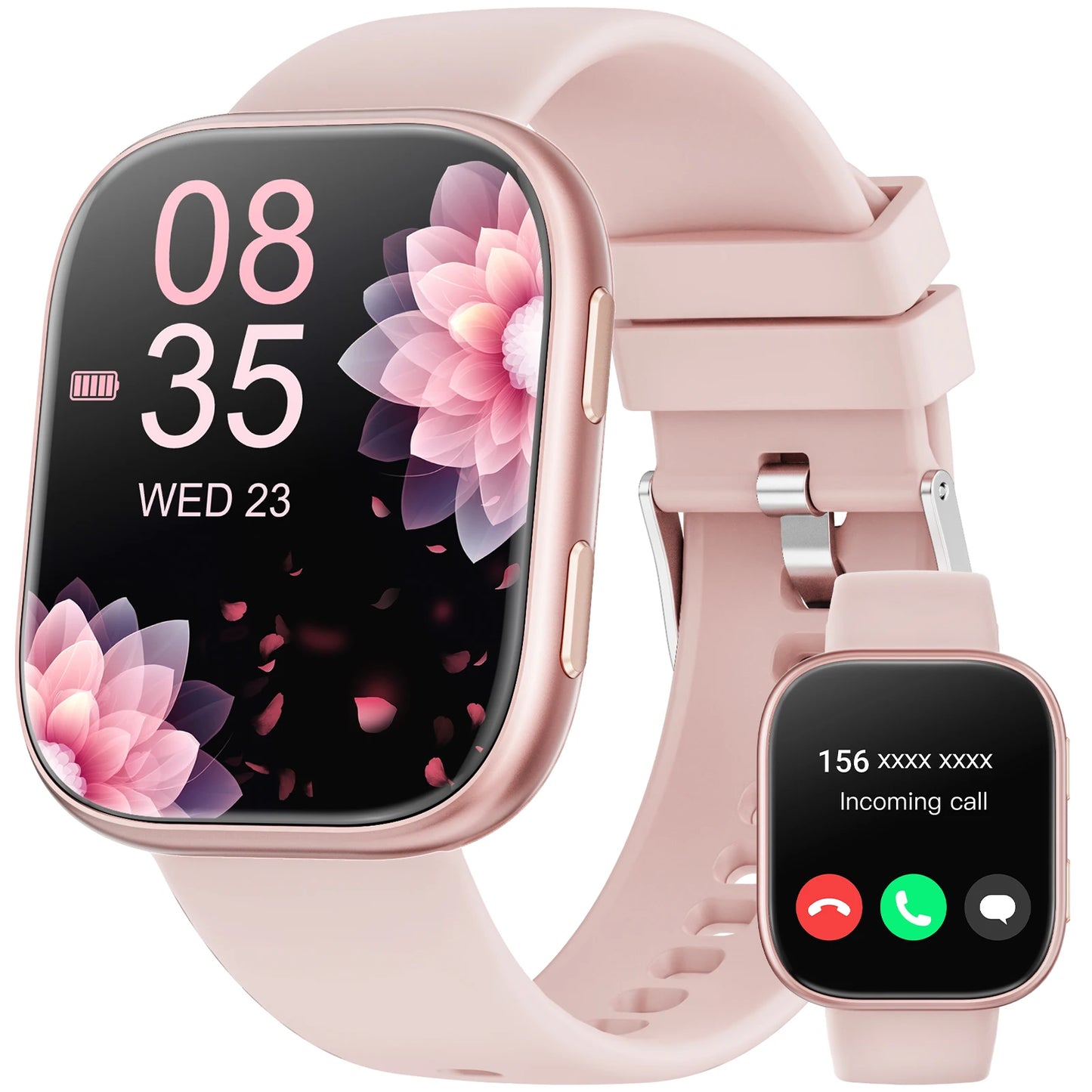 Waterproof Bluetooth Smart Watch With Heart Rate Monitor