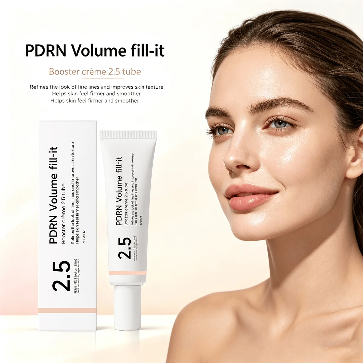 Pdrn Volume Anti Aging Facial Cream For Skin Barrier Repair