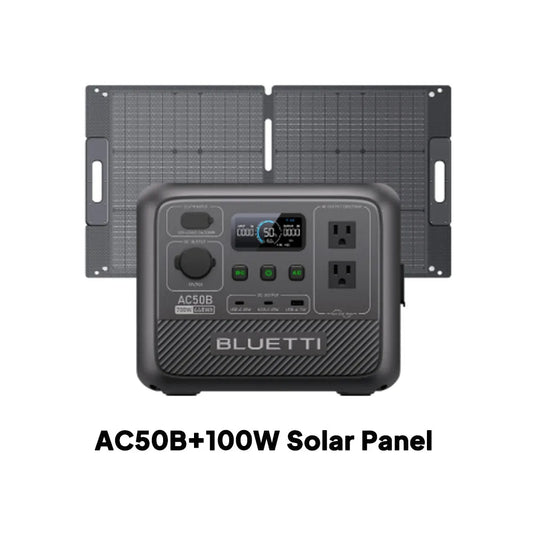 BLUETTI AC50B Portable Power Station 700W 448Wh Solar Generator