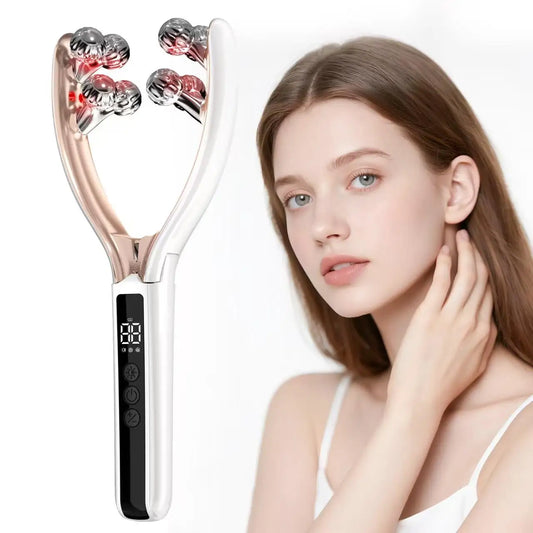 Rechargeable Wireless Facial Massager For Face And Neck Care