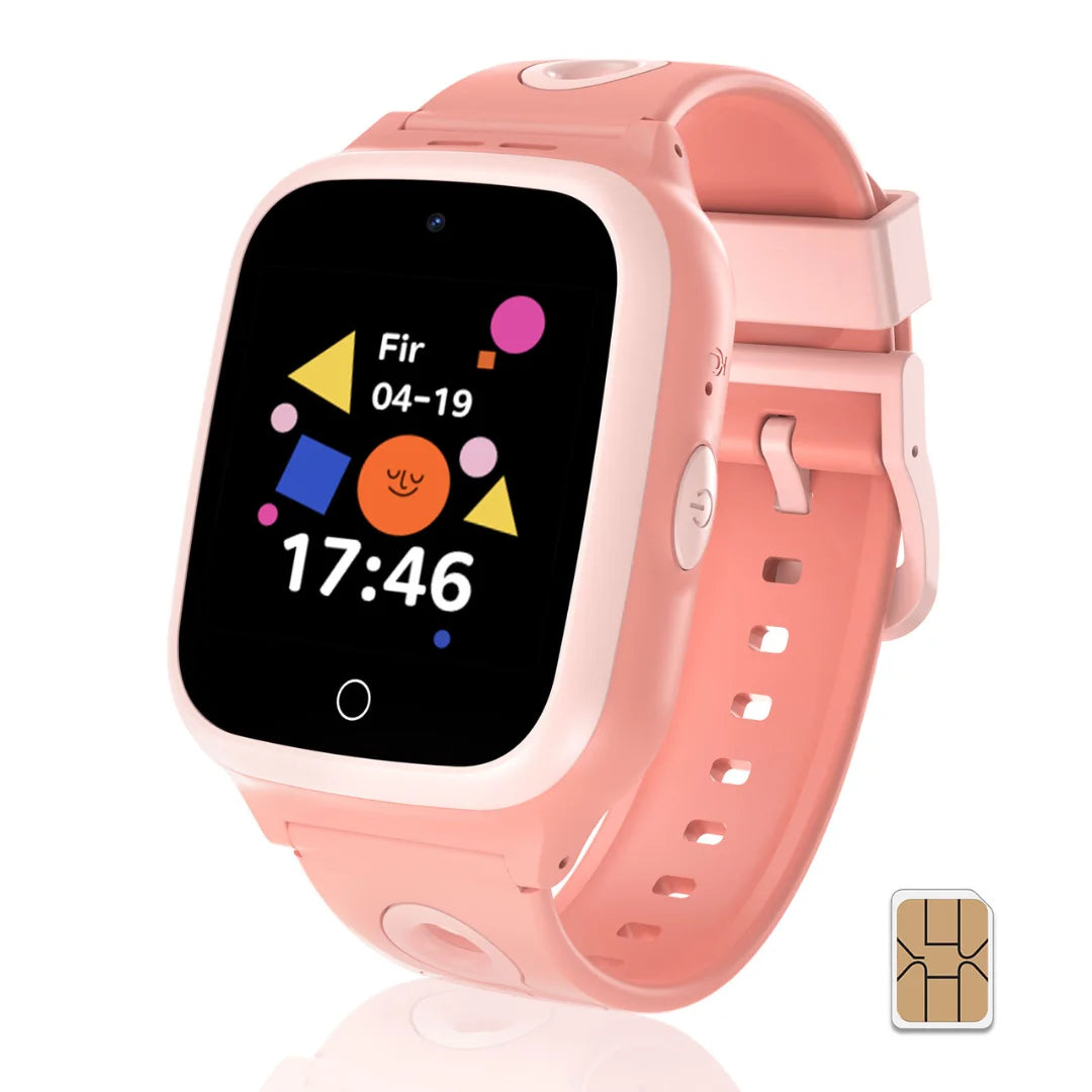 Kids 4G Smartwatch With GPS Video Calling And Voice Chat