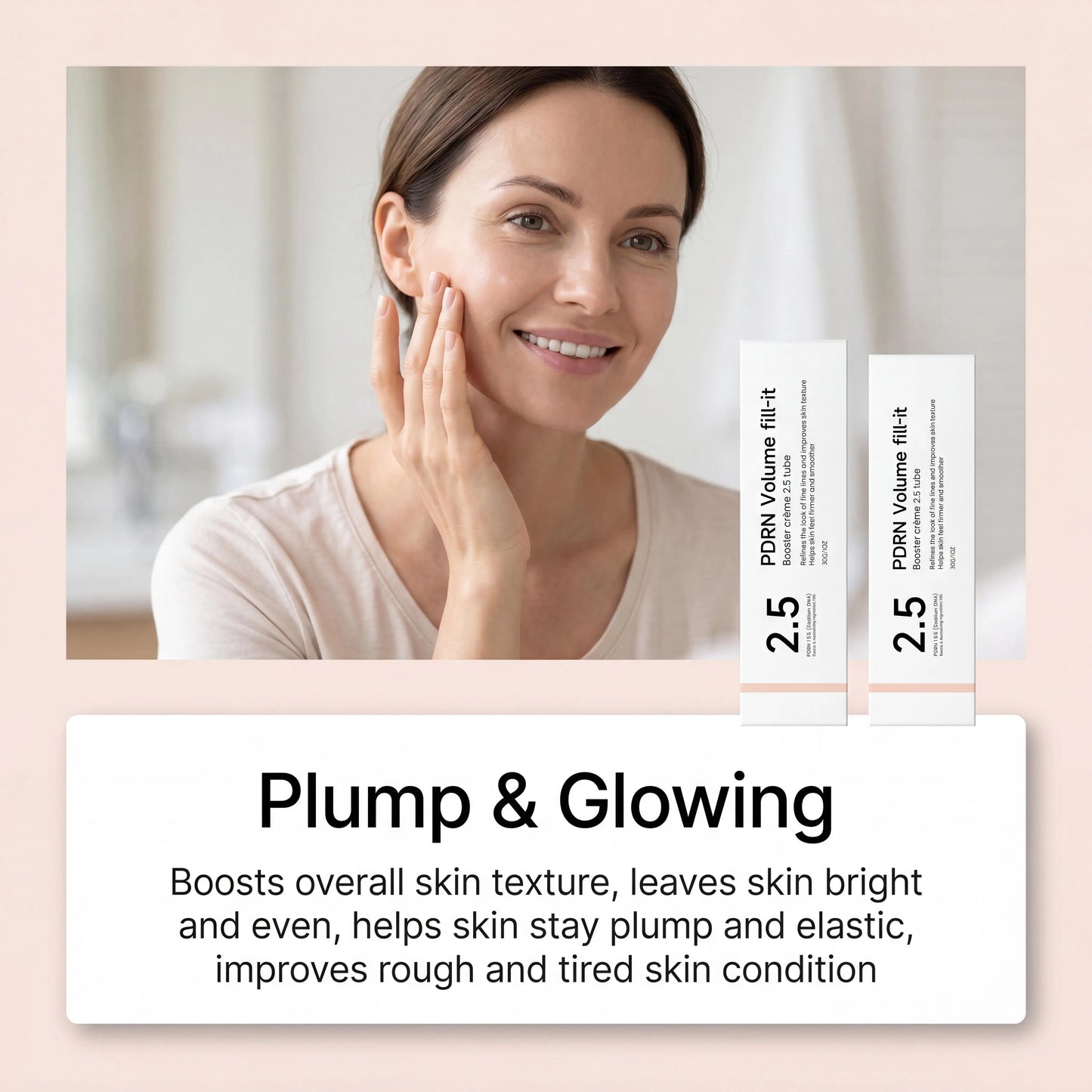 Pdrn Volume Anti Aging Facial Cream For Skin Barrier Repair