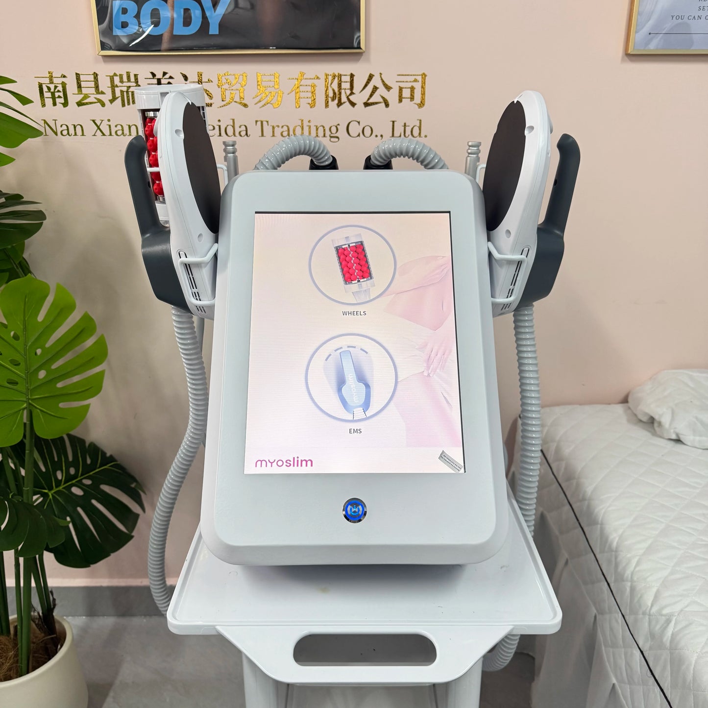 MYOSLIM EMS Vacuum Inner Ball Roller Massager For Body Slimming