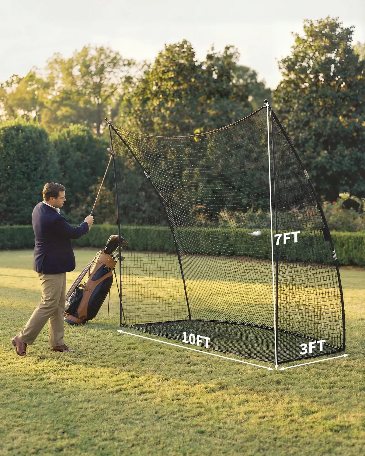 Portable Golf Practice Net for Indoor and Outdoor Training