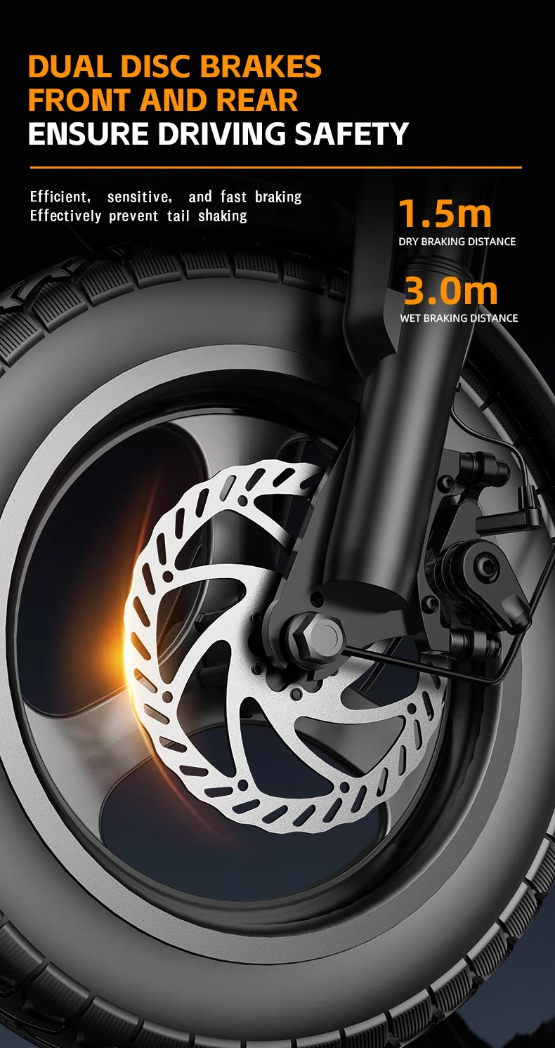 Lookrun G11 Foldable Ebike 600W Peak Power 48V Battery