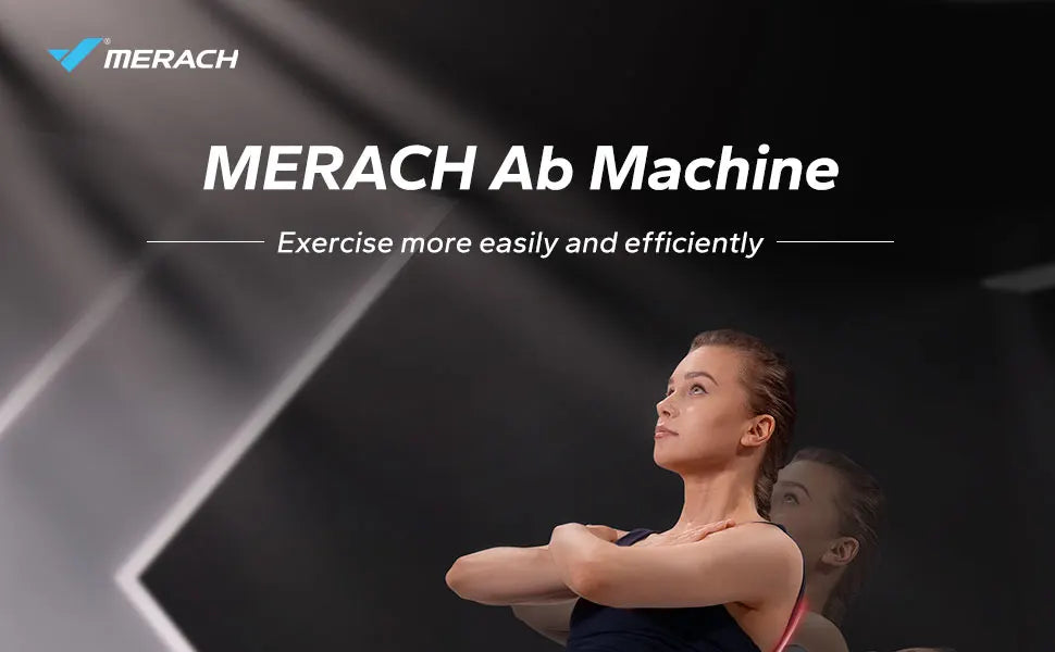 MERACH Ab Machine MultiFunctional Adjustable Ab Trainer