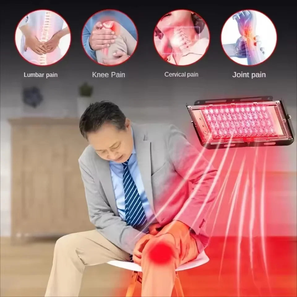 Jitesy 96 LED Red Light Therapy Lamp With Adjustable Stand