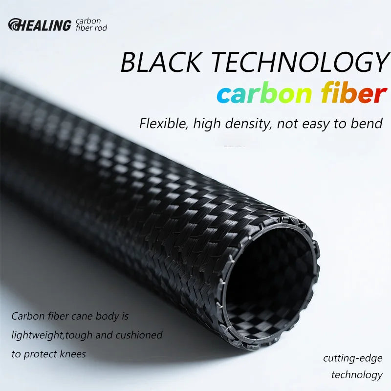 OKHEALING Trekking Poles Carbon Fiber Ultralight 2-Piece
