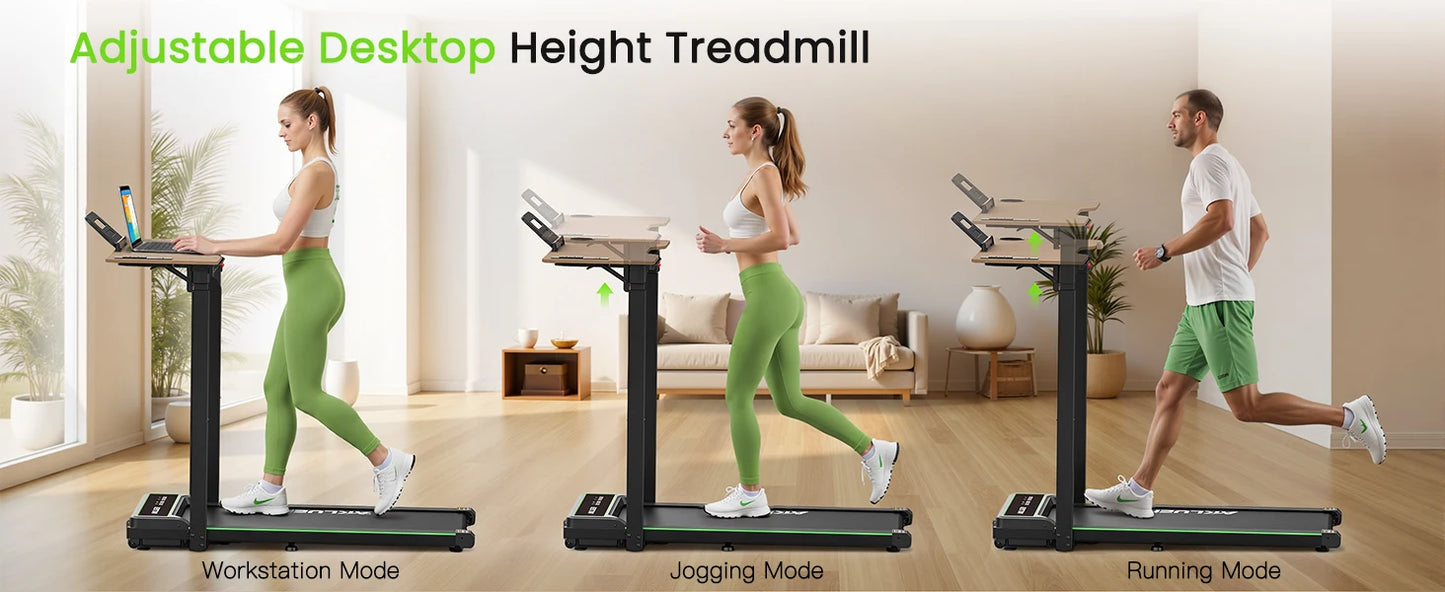 AKLUER Folding Walking Pad Treadmill 2.5HP For Home Office