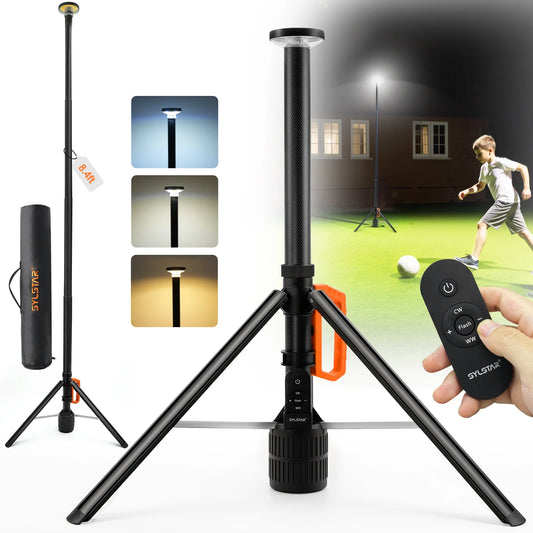 Rechargeable LED Work Light with Remote Control 360 Degree Coverage