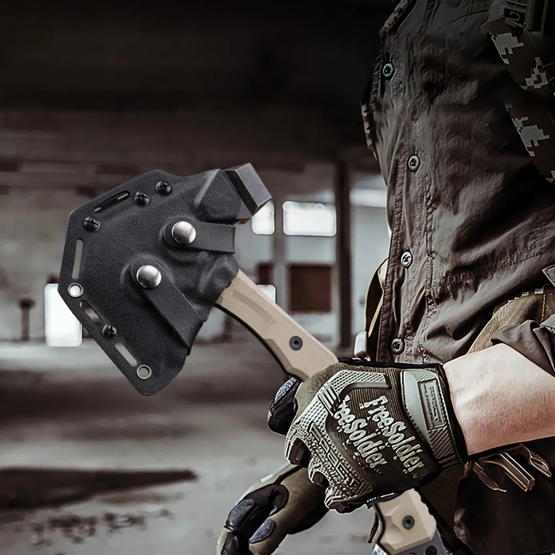 HX Outdoors Multifunctional Full Tang Hatchet Axe For Camping