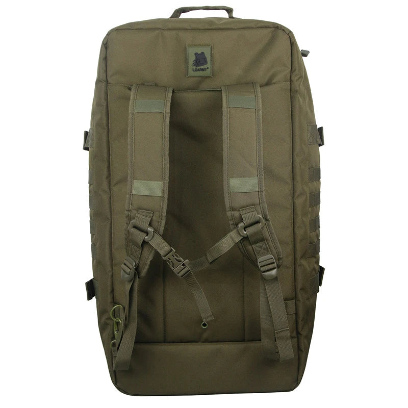LQARMY Waterproof Convertible Travel Duffel Bag for Weekend Trips