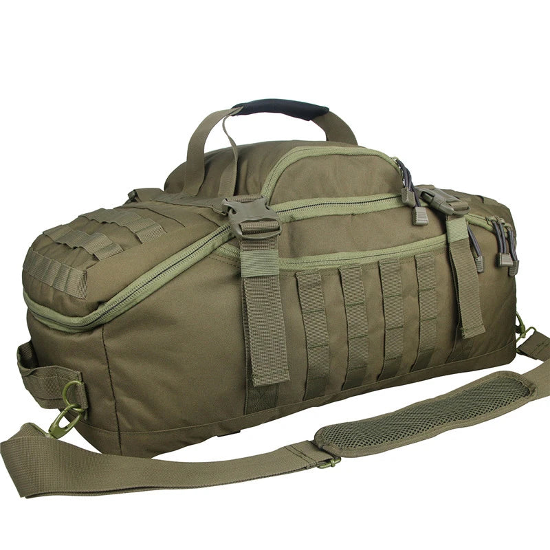 LQARMY Tactical Hiking Backpack for Camping Travel and Mountaineering