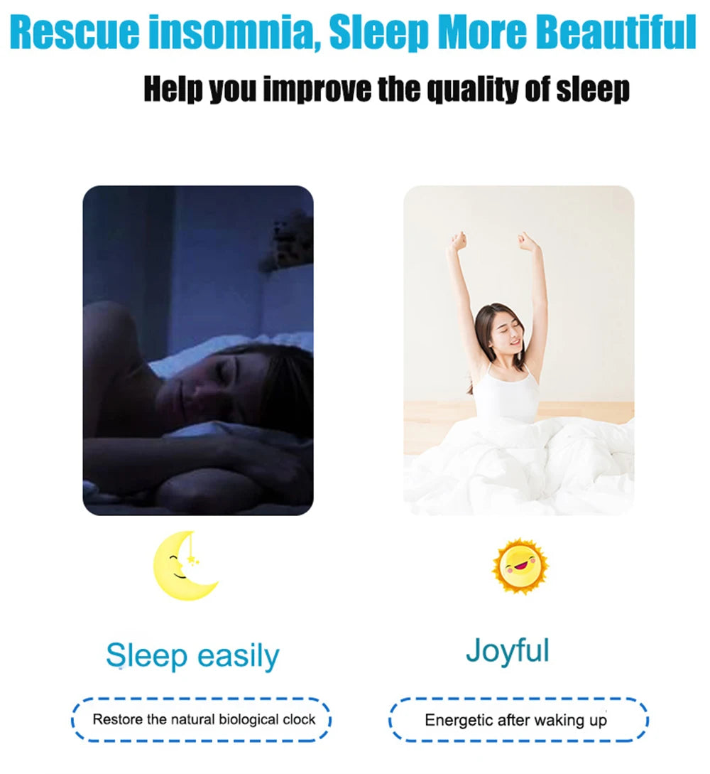 ATANG CES Insomnia Treatment Device With Ear Clip Electrodes
