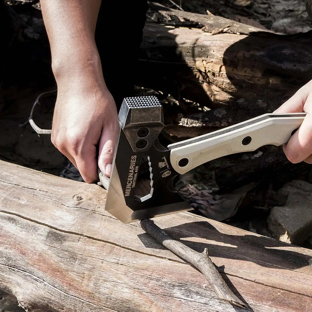 HX Outdoors Multifunctional Full Tang Tactical Survival Camping Hatchet