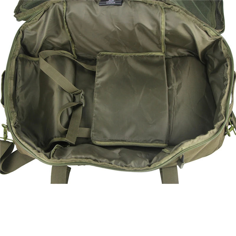 LQARMY Waterproof Convertible Travel Duffel Bag for Weekend Trips