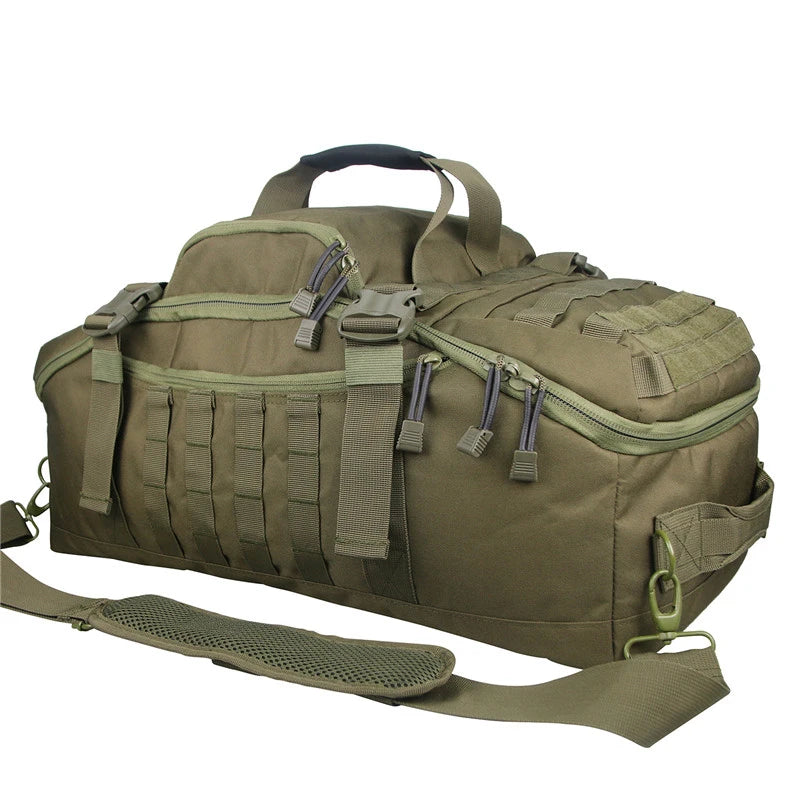 LQARMY Waterproof Convertible Travel Duffel Bag for Weekend Trips