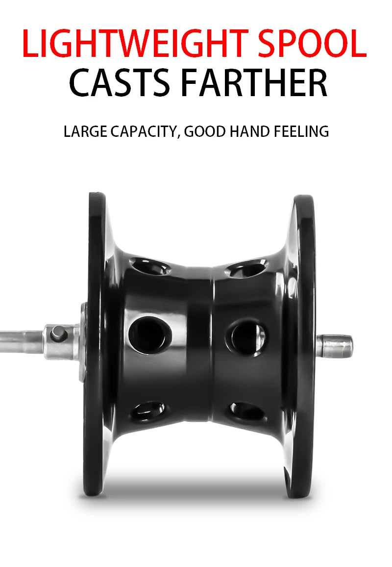 Billings Aluminum Baitcasting Reel For Freshwater Saltwater Fishing