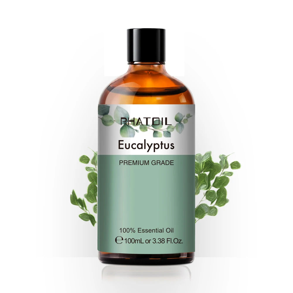 PHATOIL Pure Essential Oils For Skin Care Rose Lemon Lavender