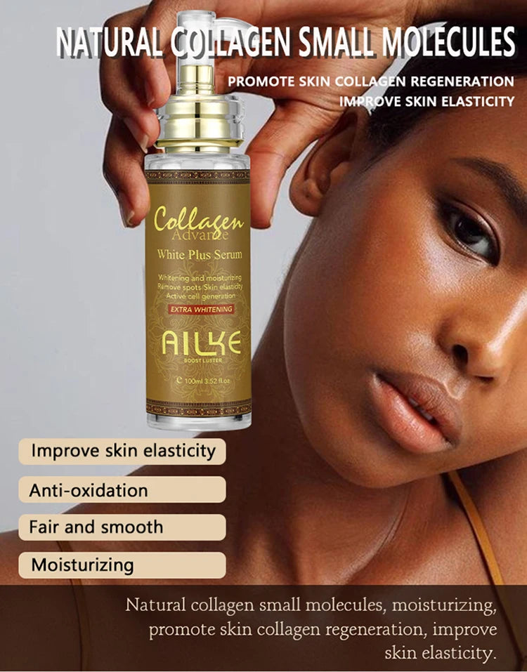 Ailke Organic Collagen Face Serum for Whitening and Moisturizing