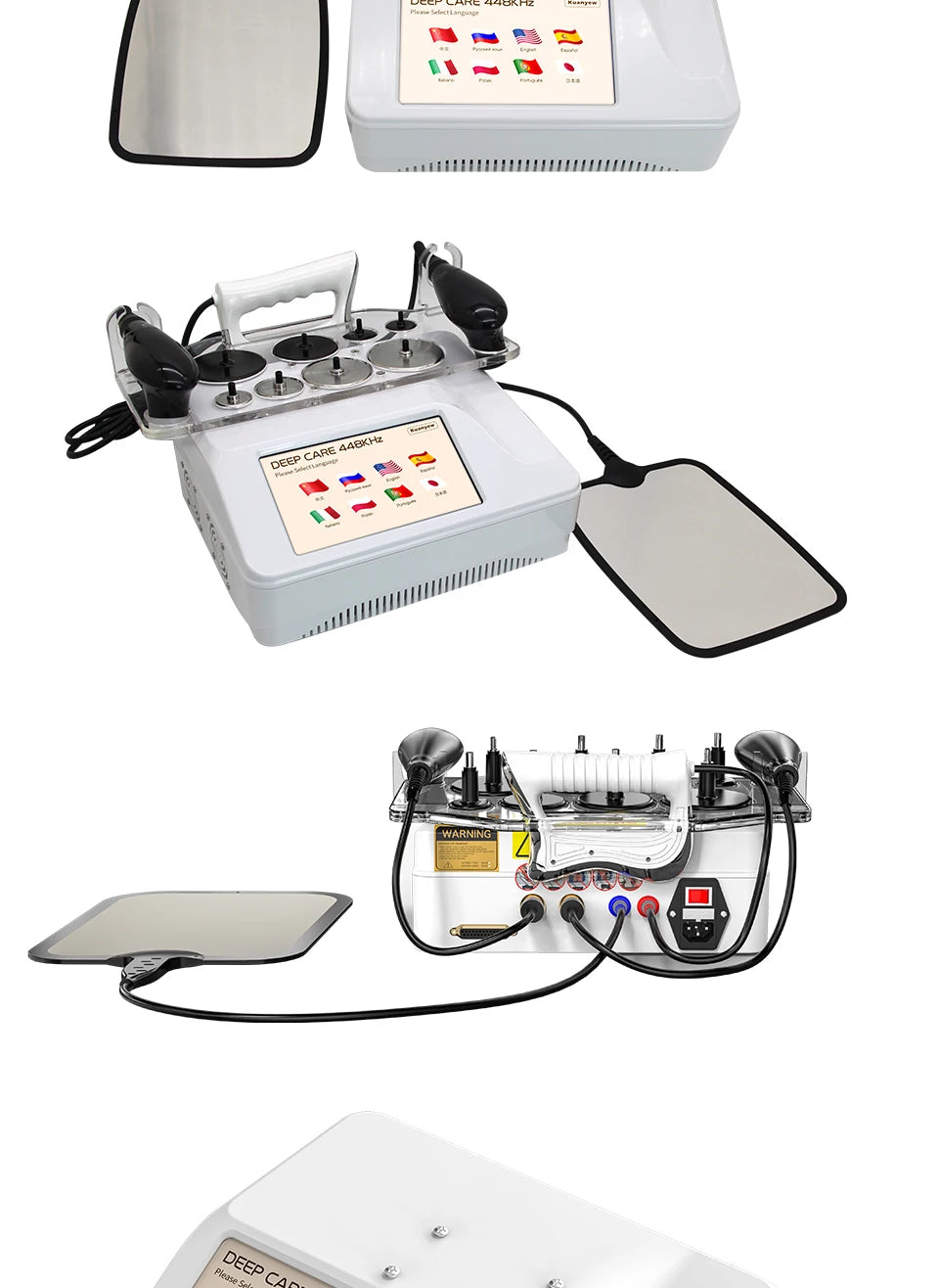 Kuanyew Tecar Therapy Device for Muscle Relief and Skin Firming