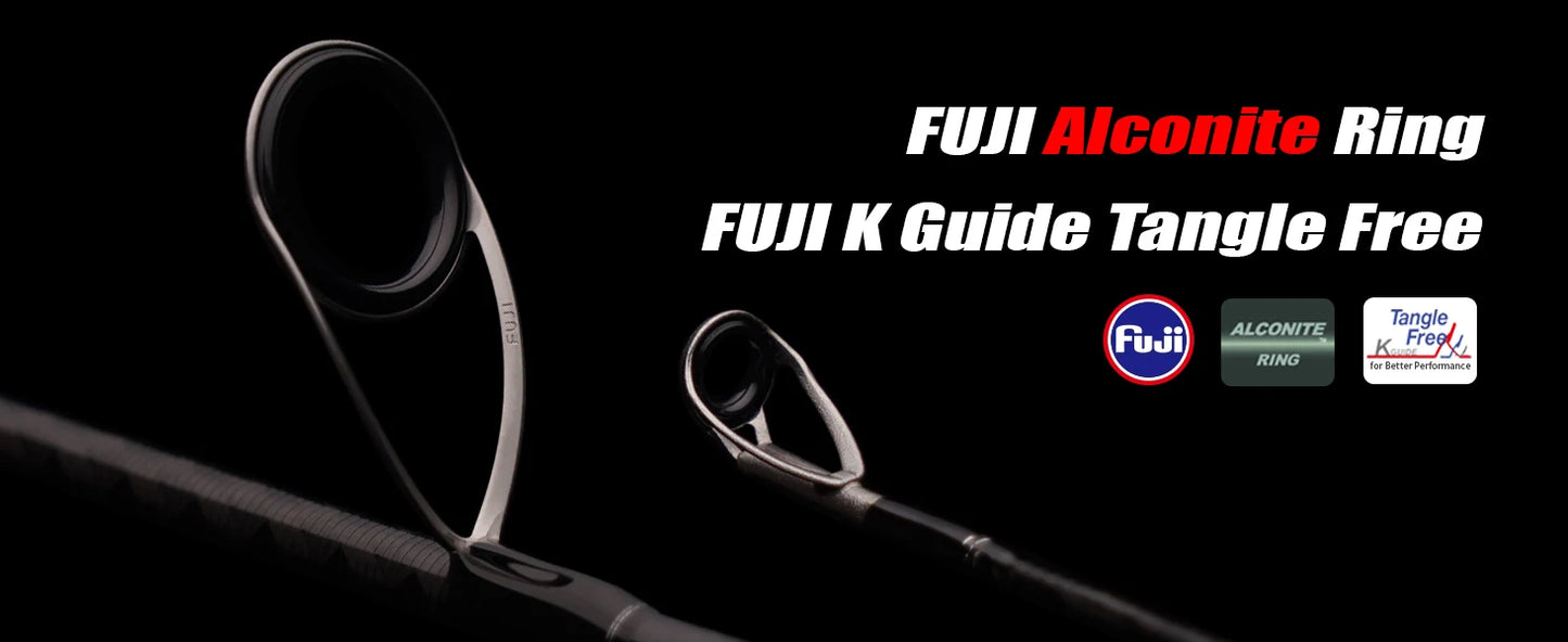 Purelure Lubina Pro Spinning Rod Fuji Guides Fast Action