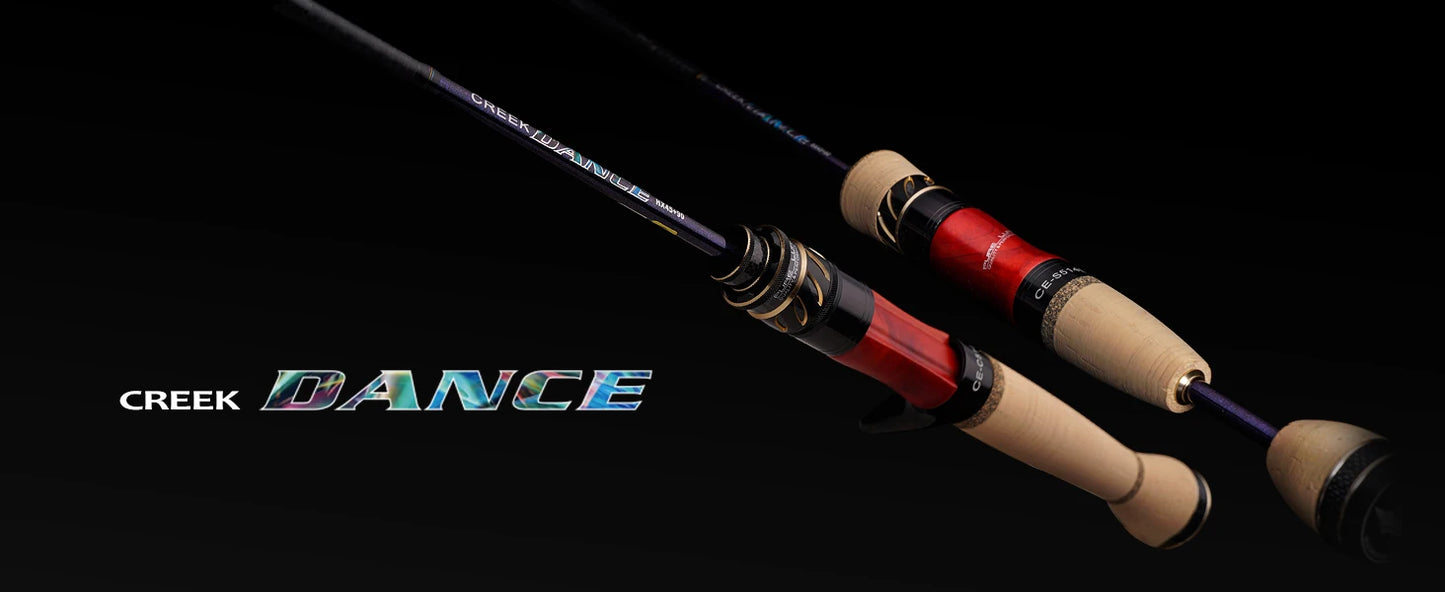 Purelure Creek Dance Ultralight Trout Spinning Rod Fuji Guides