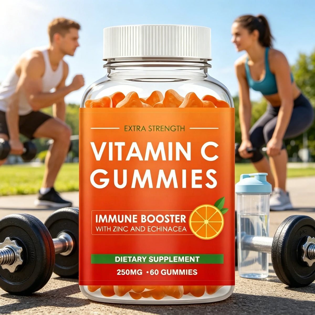 Vitamin C Gummies For Immune Support, Energy And Collagen Production