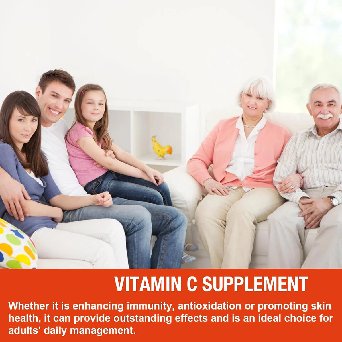 Vitamin C Gummies For Immune Support, Energy And Collagen Production