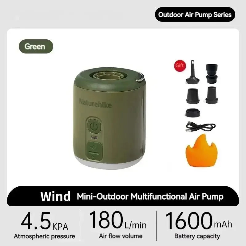 Naturehike Compact Electric Air Pump For Camping Inflatables