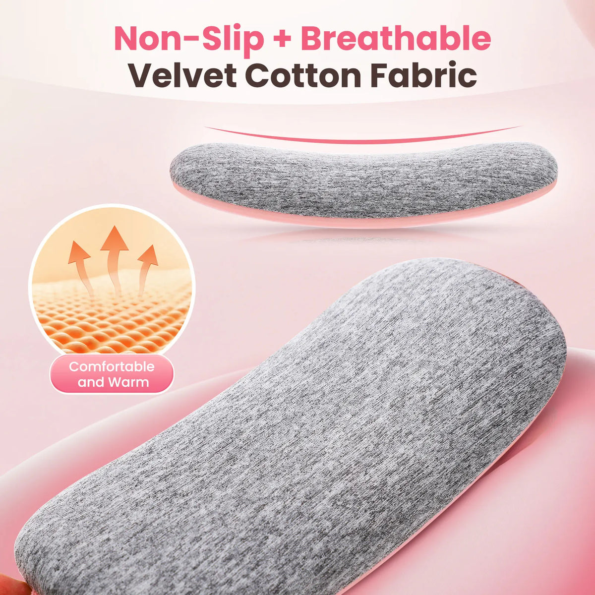 PASTSKY Electric Heating Vibration Waist Massage Belt for Period Relief