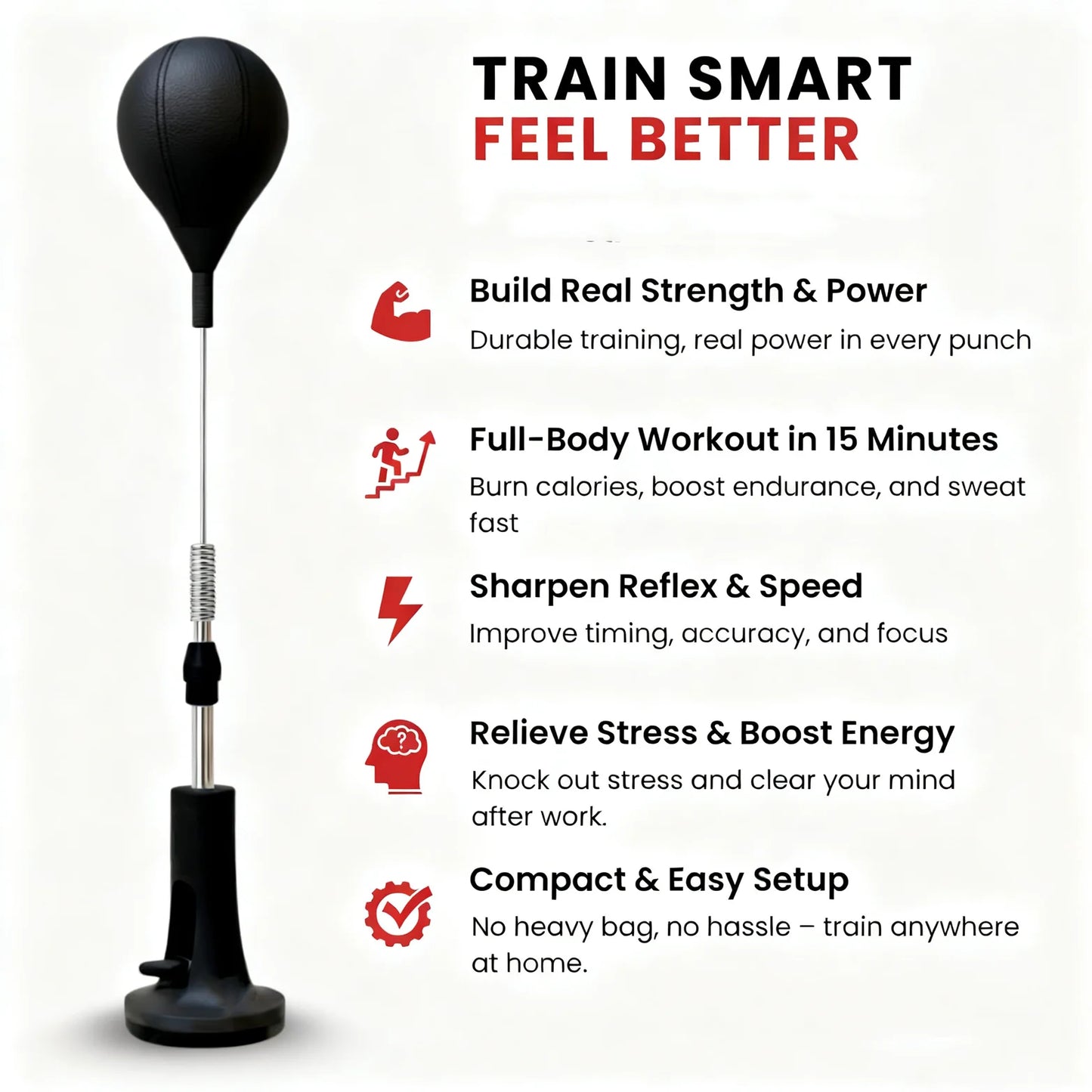 Premium Punching Bag For Boxing Training At Home Fitness