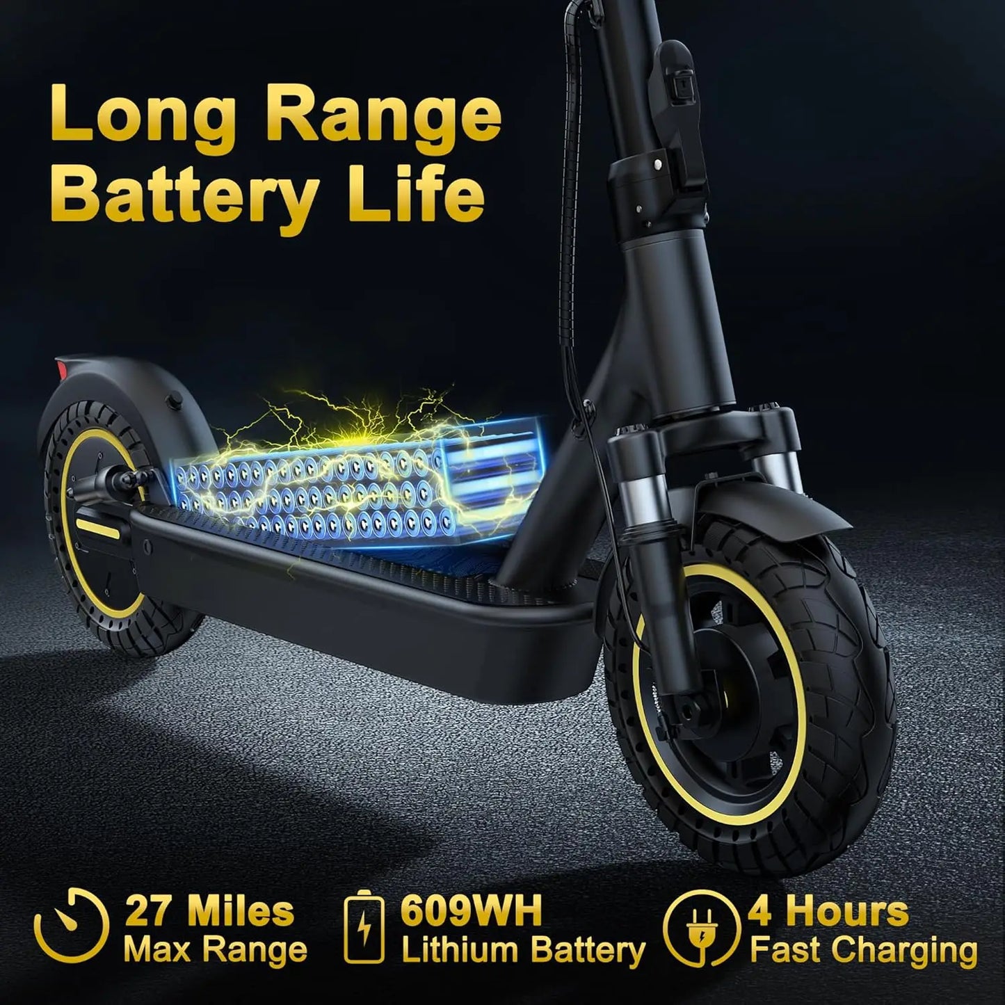 AOVOPRO Folding Electric Scooter Featuring 500W Motor For Urban Commuting