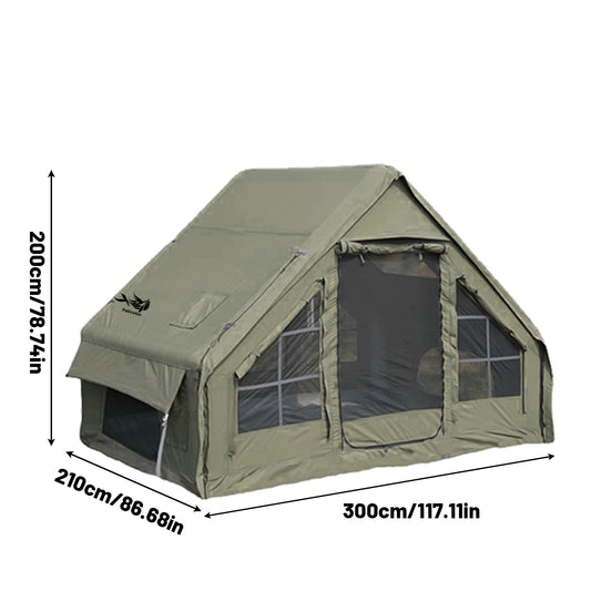 Pakicetus Inflatable Quick Setup Camping Tent 4 Season Waterproof Portable