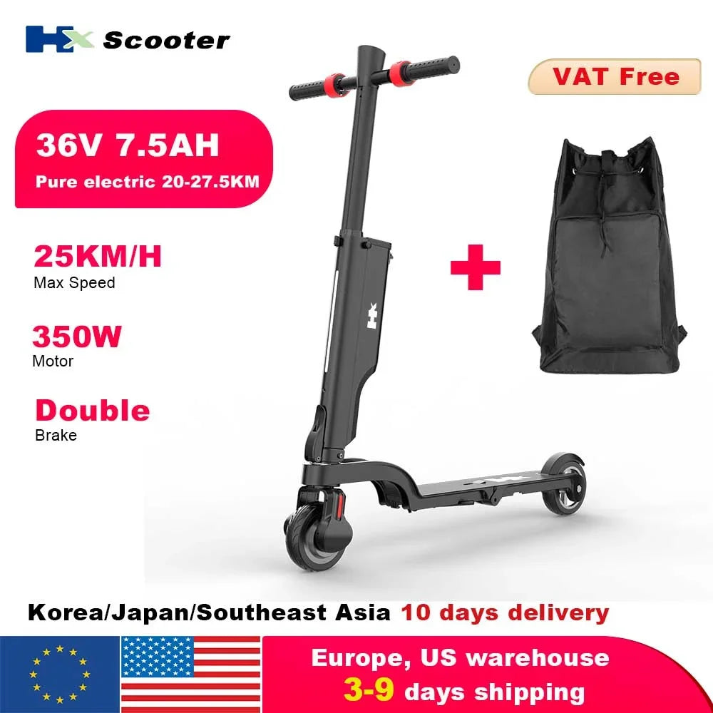 HX X6 Foldable Electric Scooter With Powerful Motor